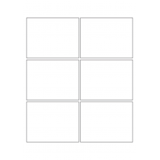 40307 - Label Size 97mm x 75mm - 6 label(s) per sheet 