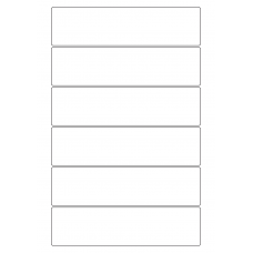40315 - Label Size 175mm x 45mm - 6 label(s) per sheet 