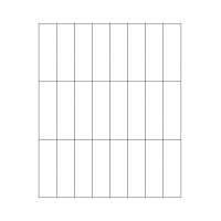 40380 - Label Size 24mm x 78mm - 24 label(s) per sheet