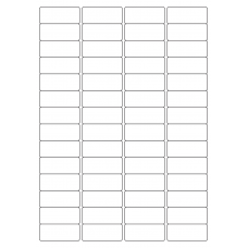 40453 - Label Size 48mm x 20mm - 56 label(s) per sheet 