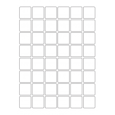 40459 - Label Size 30mm x 30mm - 48 label(s) per sheet 