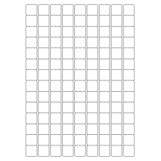 40461 - Label Size 20mm x 20mm - 126 label(s) per sheet 
