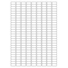 40462 - Label Size 20mm x 10mm - 252 label(s) per sheet 
