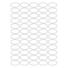 40475 - Label Size 38mm x 20mm - 60 label(s) per sheet 