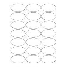 40477 - Label Size 65mm x 35mm - 21 label(s) per sheet 