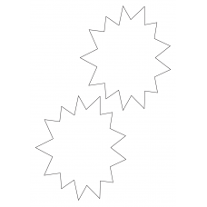 40490 - Label Size 130mm x 150mm - 2 label(s) per sheet 