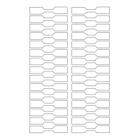 40503 - Label Size 80mm x 15mm - 30 label(s) per sheet