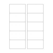 40514 - Label Size 90mm x 50mm - 10 label(s) per sheet