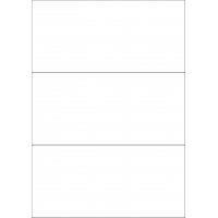 40520 - Label Size 210mm x 98.4mm - 3 label(s) per sheet