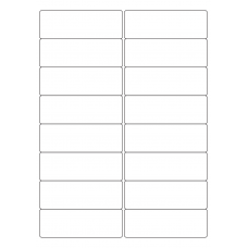 40527 - Label Size 99.1mm x 34mm - 16 label(s) per sheet