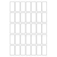 40549 - Label Size 24mm x 51mm - 35 label(s) per sheet