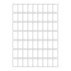 40551 - Label Size 21mm x 34mm - 63 label(s) per sheet