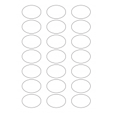 40567 - Label Size 50mm x 35mm - 21 label(s) per sheet