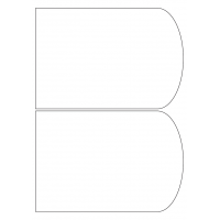 40569 - Label Size 200mm x 136mm - 2 label(s) per sheet