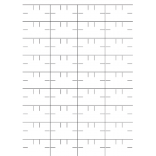 40589 - Label Size 52.5mm x 32mm - 36 label(s) per sheet 