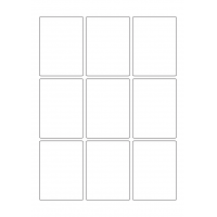 40626 - Label Size 60mm x 81mm - 9 label(s) per sheet