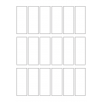 40630 - Label Size 30mm x 80mm - 18 label(s) per sheet