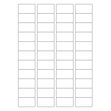 40650 - Label Size 45mm x 25mm - 44 label(s) per sheet 
