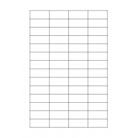 40653 - Label Size 42mm x 18mm - 56 label(s) per sheet