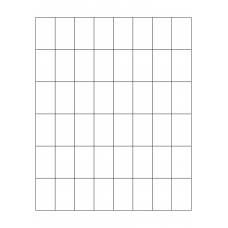 40654 - Label Size 25.375mm x 41.916mm - 48 label(s) per sheet 