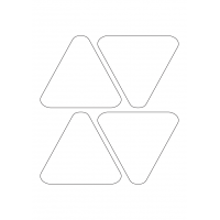 40671 - Label Size 109.5mm x 97.15mm - 4 label(s) per sheet