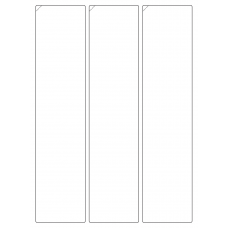 40677 - Label Size 65mm x 283mm - 3 label(s) per sheet