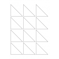 40683 - Label Size 60mm x 60mm - 12 label(s) per sheet