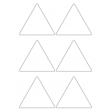 40704 - Label Size 95mm x 83mm - 6 label(s) per sheet
