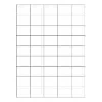 40718 - Label Size 40mm x 30mm - 45 label(s) per sheet