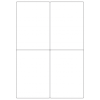 40726 - Label Size 100mm x 142mm - 4 label(s) per sheet
