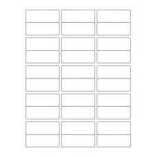 40754 - Label Size 63.5mm x 24mm - 30 label(s) per sheet