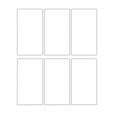40776 - Label Size 67mm x 120mm - 6 label(s) per sheet