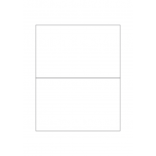 40791 - Label Size 160mm x 100mm - 2 label(s) per sheet