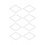 40928 - Label Size 80mm x 50mm - 8 label(s) per sheet