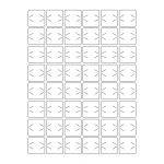 40935 - Label Size 30mm x 30mm - 48 label(s) per sheet
