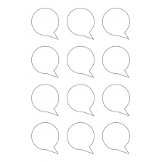 40943 - Label Size 50mm x 56.9mm - 12 label(s) per sheet 
