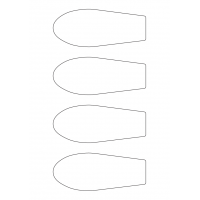 40958 - Label Size 138mm x 56mm - 4 label(s) per sheet