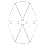 40959 - Label Size 94.3mm x 124.6mm - 6 label(s) per sheet