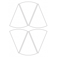 40959 - Label Size 94.3mm x 124.6mm - 6 label(s) per sheet