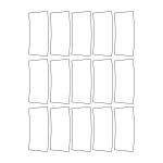 40963 - Label Size 34mm x 82mm - 15 label(s) per sheet