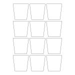 40968 - Label Size 61.777mm x 62mm - 12 label(s) per sheet
