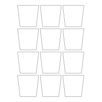 40968 - Label Size 61.777mm x 62mm - 12 label(s) per sheet