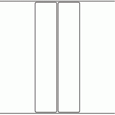 1002 - Label Size 49mm x 250mm - 550 labels per roll 