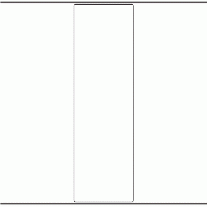 1004 - Label Size 60mm x 200mm - 345 labels per roll 