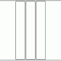 1006 - Label Size 32mm x 200mm - 1,035 labels per roll