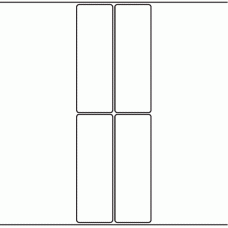 1010 - Label Size 50mm x 150mm - 920 labels per roll 