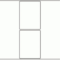 1013 - Label Size 100mm x 135mm - 500 labels per roll