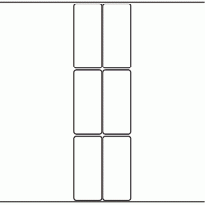 1019 - Label Size 50mm x 115mm - 1,180 labels per roll 