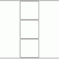 1022 - Label Size 100mm x 98mm - 690 labels per roll