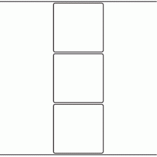 1022 - Label Size 100mm x 98mm - 690 labels per roll 